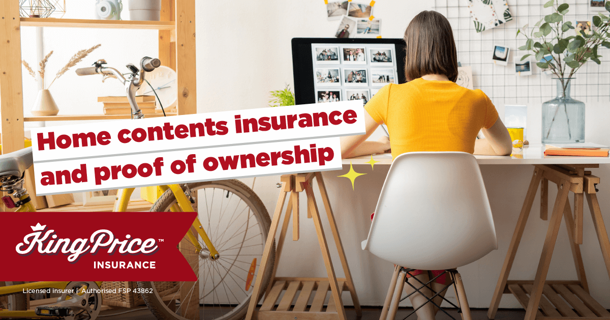 Home Contents Insurance And Proof Of Ownership