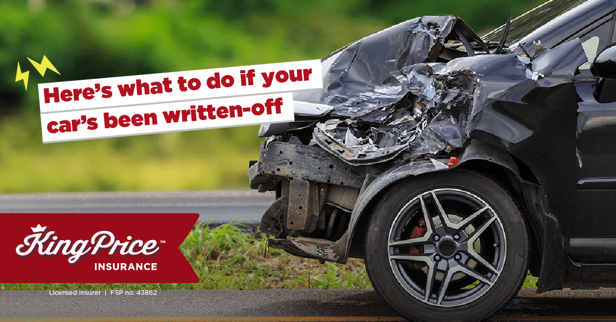 Here's what to do if your car has been written off
