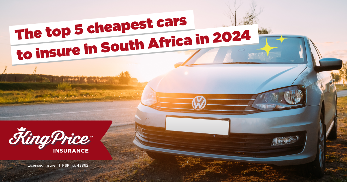 The 5 cheapest cars to insure in South Africa in 2024